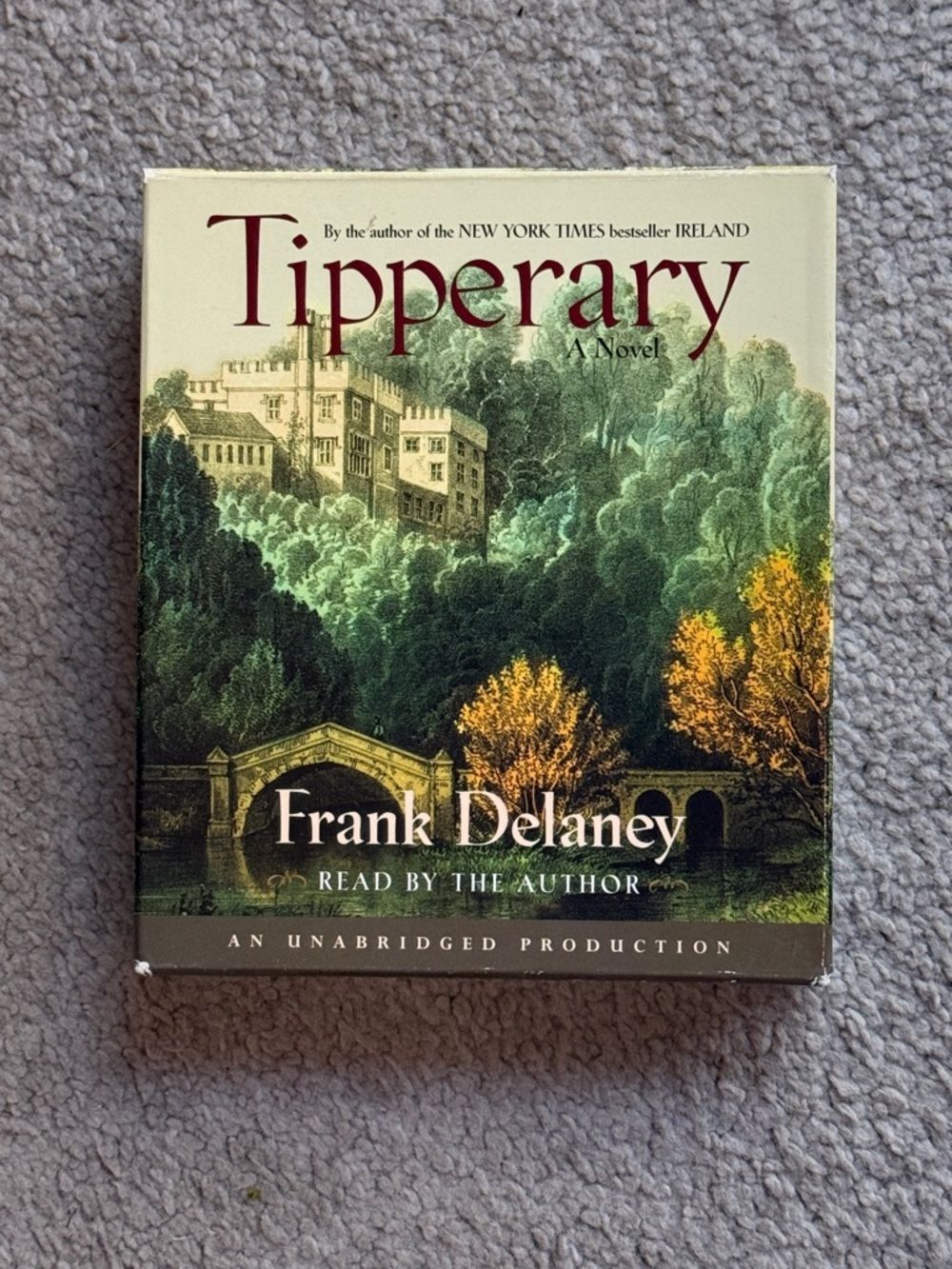 “Tipperary” a Unabridged Audiobook by Frank Delaney!